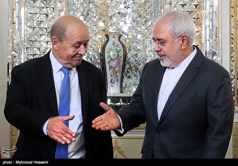 گفتگوی تلفنی ظریف و همتای فرانسوی گفتگوی تلفنی ظریف و همتای فرانسوی