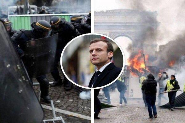 تور ارزان فرانسه: تظاهرات اعتراضی جلیقه زردها در پاریس شروع شد، 2 نفر زخمی شدند