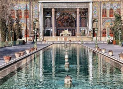بازگشایی قدیمی ترین در کاخ گلستان با حضور وزیر گردشگری