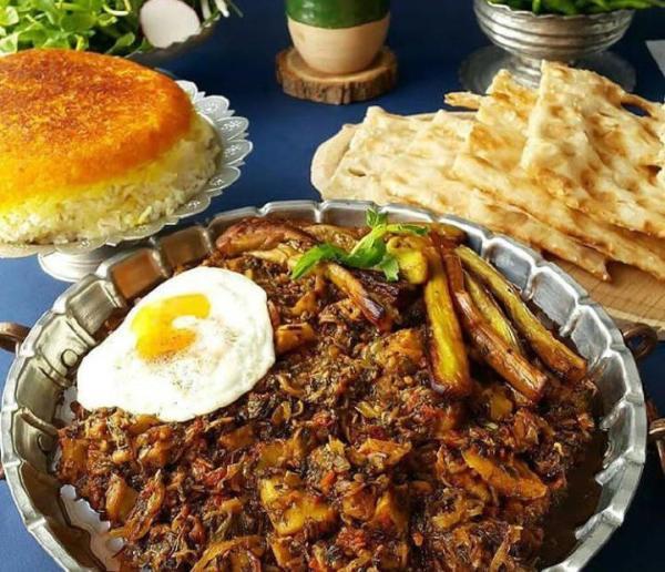 خورش ملاقورمه از قدیمی ترین غذاهای محلی مازندران