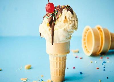 2 طرز تهیه بستنی وانیلی با ثعلب و بدون ثعلب در 5 مرحله